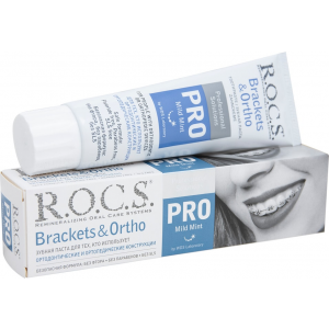 Зубная паста R.O.C.S. PRO Brackets&Ortho