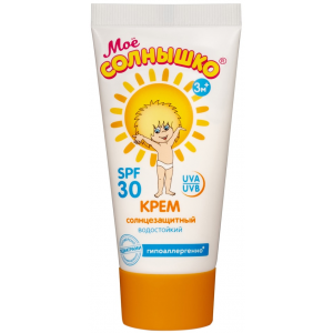 Моё солнышко Детский солнцезащитный крем SPF 30