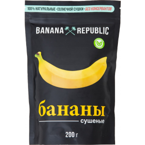 Бананы Banana Republic сушеные
