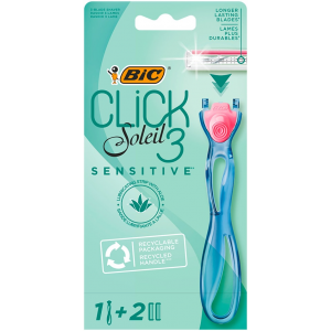 Бритва BIC Click 3 Soleil Sensitive 1 ручка+2 кассеты