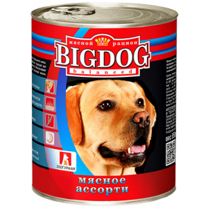 Корм для собак Зоогурман "Big Dog" мясное ассорти