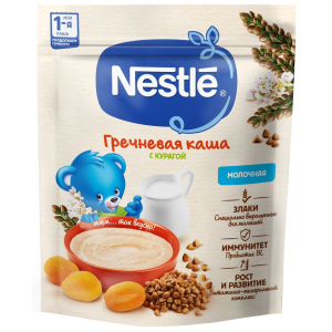 Каша Nestle Молочная гречневая с курагой