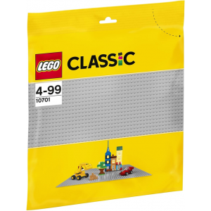 Конструктор LEGO 10701 Classic Строительная пластина серого цвета