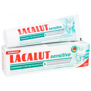 Зубная паста Lacalut sensitive