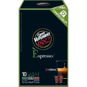 Кофе в капсулах Vergnano Espresso Lungo Intenso 10шт