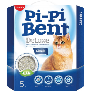 Наполнитель для кошачьего туалета Pi-Pi-Bent DeLuxe Classic
