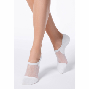 Женские ультракороткие носки conte рис. 000, белые Conte 18С-4СП-000