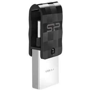 USB Flash Drive 64Gb Silicon Power Mobile C31 USB 3.1/USB Type-C SP064GBUC3C31V1K