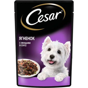 Корм для собак Cesar с ягненком и овощами Марс