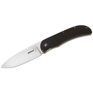 Складной нож Exskelibur 1 VG-10 Boker Plus 01BO032 сталь Satin Plain рукоять стеклотекстолит G10