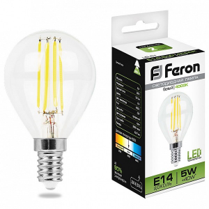 Лампа светодиодная Feron Saffit LB-61 E14 230В 5Вт 4000K 25579