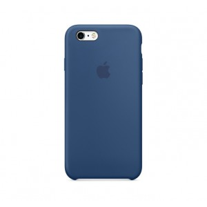Epik Чехол Silicone Case для iPhone 6S Plus (Синий «Морской горизонт»)