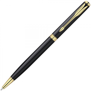 Parker S0808740 Ручка шариковая Sonnet Slim K430, Lacquer Black GT