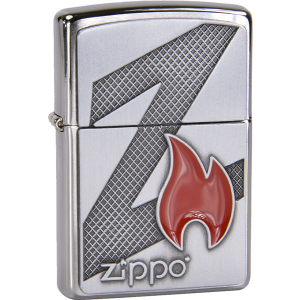 Зажигалка Zippo Classic Brushed Chrome, 29104
