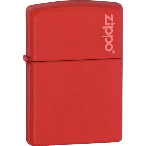 Зажигалка Zippo Red Matte Logo № 233ZL