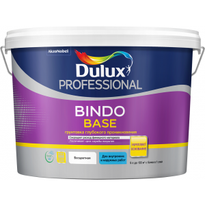 Водно дисперсионная грунтовка глубокого проникновения Dulux Professional Bindo Base 9 л