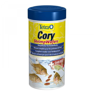 Корм Tetra "Cory Shrimp Wafers", для сомиков-коридорасов, с добавлением креветок, пластинки