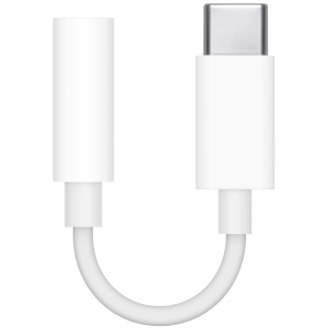 Кабель Apple USB-C to 3.5 mm Headphone Jack Adapter (MU7E2ZM/A)