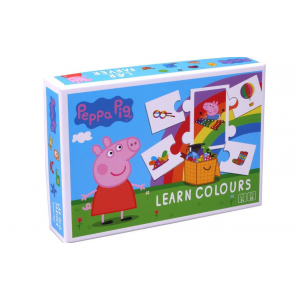 IQchina Настольная игра Peppa Pig learn colours Учим Цвета