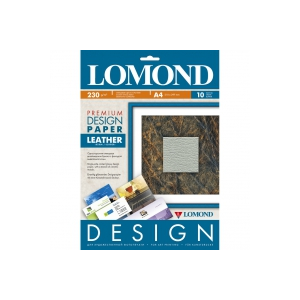 Фотобумага Lomond 0917141 A4/230г/м2/10л./белый матовое кожа для струйной печати