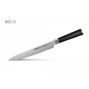 Нож кухонный стальной для нарезки, слайсер Samura Mo-V SM-0045/K