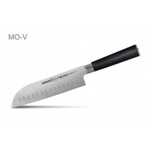 Нож кухонный стальной Сантоку Samura Mo-V SM-0094/K