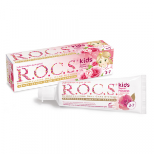 R.O.C.S. Зубная паста Kids Sweet Princess аромат розы