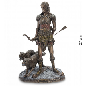 Статуэтка "Скади богиня охоты зимы и гор" Veronese