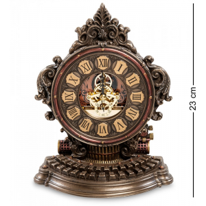 Статуэтка-часы в стиле Стимпанк "Печатная машинка" Veronese
