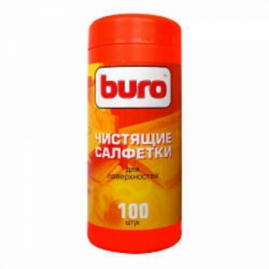 Салфетки чистящие для поверхностей Buro BU-Tsurface, 100 шт
