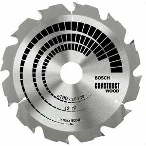 Диск пильный Bosch 2.608.640.635 Construct, дляпил