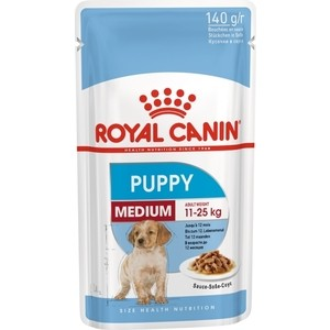 Пауч Royal Canin Medium Puppy Sause-Sobe кусочки в соусе собе для щенков средних пород c 2 до