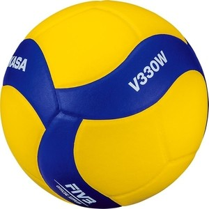 Мяч волейбольный Mikasa V330W р.5 официальные параметры FIVB