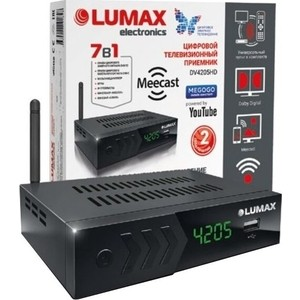 Тюнер DVB-T2 Lumax DV-4205HD