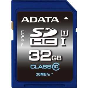 Карта памяти ADATA Premier SDHC Class 10 UHS-I U1 32GB (ASDH32GUICL10-R)