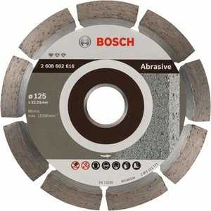 Круг алмазный Bosch Standard for abrasive 125x22 сегмент (2.608.602.616)