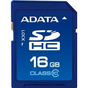 Карта памяти ADATA Premier SDHC Class 10 UHS-I U1 16GB ASDH16GUICL10-R