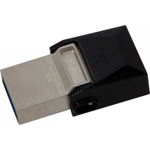 Флеш накопитель Kingston 64GB DataTraveler microDUO USB 3.0 OTG (DTDUO3/64GB)
