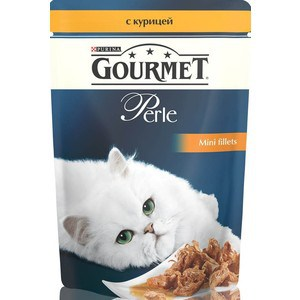 Корм для кошек Gourmet perle курица