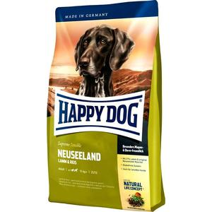 Сухой корм Happy Dog Supreme Sensible Adult 11kg+ Neuseeland Lamb & Rice с ягненком и рисом для взрослых собак средних и крупных пород 1кг (03553)