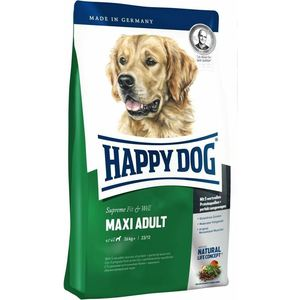 Сухой корм Happy Dog Supreme Fit&Well Maxi Adult 26kg+ с мясом птицы облегченный для собак крупных пород