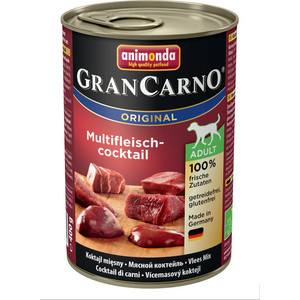 Корм консервированный для собак Animonda GranCarno Original Adult мясной коктейль 0.4 кг 82730