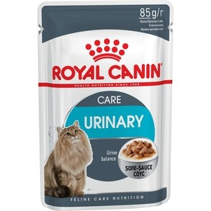 Паучи Royal Canin Hairball Care кусочки в соусе выведение шерсти из желудка для кошек 85г (799001)