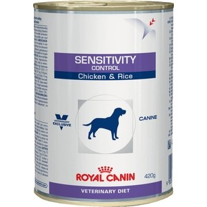 Консервы Royal Canin Sensitivity Control Canine Chicken&Rice диета с курицей и рисом при пищевой аллергии для собак 420г
