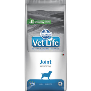 Сухой корм Farmina Vet Life Joint Canine диета при заболеваниях опорно-двигательного аппарата для собак
