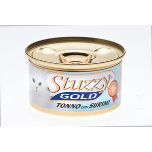 Консервы Stuzzy Cat Gold Tuna&Surimi кусочки в собственном соку с тунцом и сурими для кошек