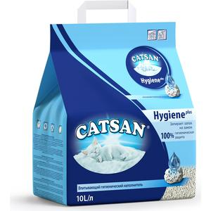 Наполнитель Catsan Hygiene Plus впитывающий для кошек 10л (LX410)