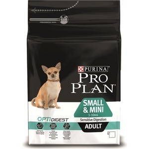 Pro Plan Small&Mini Adult Sensitive Digestion сухой корм с ягненком для собак мелких пород с чувствительным пищеварением