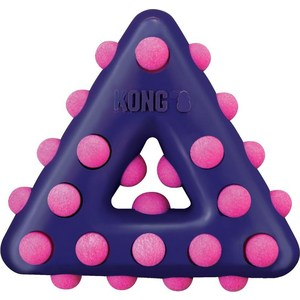 Игрушка KONG Dotz Triangle Small ''Треугольник'' малый 11см для собак
