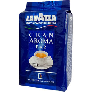 Кофе в зернах Lavazza Gran Aroma Bar beans, вакуумная